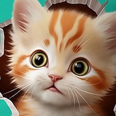 billiga Flickans 3D-djur-Flickor 3D Tecknat Katt Volang T-shirt Rosa Långärmad 3D-tryck Vår Höst Aktiv Mode söt stil Barn 3-12 år Rund hals Utomhus Ledigt Dagligen Normal