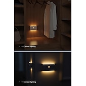 cheap Sensor Night Lights-Smart Sensor Night Light Led Infrared Light Sensor Night Light Typec Rechargeable Magnetic Wireless Sensor Night Light
