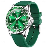 abordables Montres à quartz-Montre homme OLEVS à quartz minimaliste mode décontractée lumineuse calendrier étanche en acier