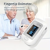 abordables Protections personnelles-Moniteur numérique de fréquence cardiaque du bout des doigts, pléthysmographe du pouls du bout des doigts et indice de perfusion, idéal pour un usage domestique et les amateurs de sport.