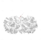 cheap Island Lights-LED Pendant Light 53/78cm 1-Light 1 Light Color Acrylic Modern Style Dining Room Bedroom Pendant Lamps 110-240V