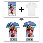 economico abbigliamento su misura da uomo-Per uomo Pop art Color Block Felpe Felpa con cappuccio Manica lunga Felpa con cappuccio Con cappuccio Di tendenza Stampa 3D Per eventi Da mare Abbigliamento di strada Stampa personalizzata Blu Stampa