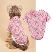 abordables Sweats à capuche-Chien Chat Pulls à capuche Mignon Occasionnel Hiver Respirant Doux Lavable Confortable Extérieur Décontracté Quotidien Vêtements pour Chiens for Bichon Frisé Spitz Nain Bébé Animal Papillon Petit