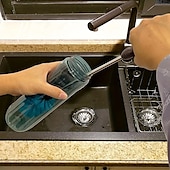 economico Pulizia cucina-Set di spazzole per la pulizia delle bottiglie d&#039;acqua 3 in 1: perfetto per bottiglie a collo stretto, bottiglie sportive, tazze da caffè, bicchieri e fiaschette