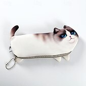 preiswerte Federmäppchen &amp; Halter-Simulation fischförmiges Federmäppchen, wasserdichtes Federmäppchen, Fisch-Geldbörse, neuartiges Federmäppchen, interessantes Federmäppchen, langlebig, Schreibwaren-Tasche, Geschenk, Jungen, Mädchen,