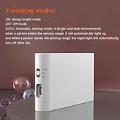 cheap Sensor Night Lights-Smart Sensor Night Light Led Infrared Light Sensor Night Light Typec Rechargeable Magnetic Wireless Sensor Night Light