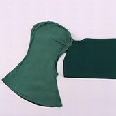 Недорогие Национальная мусульманская одежда в арабском стиле-Жен. тюрбан Накидки с запахом хиджаб шарфы Дубай Арабский арабский Мусульманин Рамадан Сплошной цвет Взрослые Головные уборы