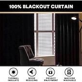 baratos Cortina de Blackout-2 painéis 100% cortina blackout com padrão de vitral cortinas para sala de estar quarto cozinha tratamentos de janela com isolamento térmico escurecimento do quarto