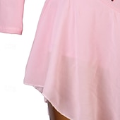 cheap Competition Dress-Dance Salsa Latin Dance Dress Rhinestone Women's Performance Training Long Sleeve High Spandex Tulle
