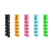 voordelige kabel organisator-10 stks oplader kabel saver beschermer spiraal buis draad management organisator beschermkoord mouw voor alle mobiele telefoons computers en oplader