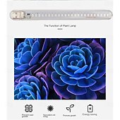 preiswerte LED Pflanzenzuchtlampe-2 stücke 1 stücke led wachsen licht 21 leds usb tragbare led anlage wachsen licht dc5v volle spektrum phyto lampe rotation flexible licht innen