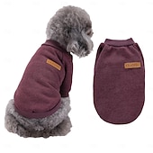 abordables Vêtements &amp; accessoires-Chien Chat Sweat-shirt Le style mignon Décontractées Hiver Respirable Doux Lavable Confortable Extérieur Casual Quotidien Vêtements pour chiens for Bichon Frisé Loulou de Poméranie Bébé Animal