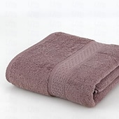 cheap Towel Sets-Large Bath Towel 140x70cm Hotel 100% Cotton Bath Towels Quick Dry, Super Absorbent Light Weight Soft Multi Colors Star Rated Hotel Company Gifts, Textiles