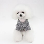 abordables Abrigos-Perros Gatos Abrigos Chaqueta Moda Estilo lindo Invierno Templado Suave Lavable Cómodo Exterior Deportes Ropa para perros for Bichón Frisé Caniche Pomerania Animal doméstico del bebé Mariposa