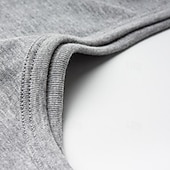 billiga Gym-toppar-Herr Linne Undertröjor Ärmlös tröja Ärmlös Rund halsringning Sommar Slät Mode Designer Grundläggande Semester Gata Utekväll Svart Vit Grå Topp t-shirt för män