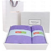 abordables Ensembles de serviettes-Ensemble de serviettes 100% coton 3 pièces à séchage rapide, extra absorbantes et super douces, 1 mouchoir, 1 serviette de sport, 1 serviette de bain