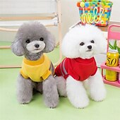 abordables Vêtements &amp; accessoires-Chien Chat Pulls à capuche Adorable Loisir Hiver Respirable Doux Lavable Confortable Epais Extérieur Quotidien Des sports Vacances Casual Quotidien Vêtements pour chiens for Chat Chien Rauque