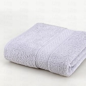 cheap Towel Sets-Large Bath Towel 140x70cm Hotel 100% Cotton Bath Towels Quick Dry, Super Absorbent Light Weight Soft Multi Colors Star Rated Hotel Company Gifts, Textiles