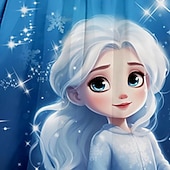 abordables 3D Cartoon Dress-FILLE 3D Motif de flocon de neige Princesse Robe à Volants Rose Sans Manches 3D effet Eté du quotidien Vacances Décontractées Magnifique Enfants 3-12 ans Robe casual Robe Débardeur Au dessus du genou