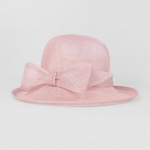 abordables Chapeaux de fête-Chapeaux melon en lin/chapeau cloche, chapeau seau, chapeau de soleil, fête de thé, mariage élégant avec nœud papillon, couvre-chef