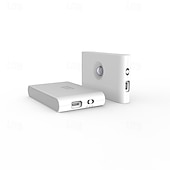 cheap Sensor Night Lights-Smart Sensor Night Light Led Infrared Light Sensor Night Light Typec Rechargeable Magnetic Wireless Sensor Night Light