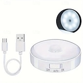 economico Luci paesaggistiche-Luci da esterni con sensore di movimento luci notturne ricaricabili tramite USB luci da esterni a led luci notturne a led per corridoi armadi armadi scale camere da letto cucine e cortili 1/3 pezzi