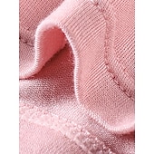 abordables Tops y pantalones de dormir para mujer-Pijama de mujer de color puro, sencillo, cómodo, de uso diario, de rayón, transpirable, con tirantes, sin mangas, con tirantes, sin espalda, con almohadillas para el pecho, para verano y primavera,