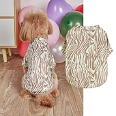 お買い得  クーリングベストとシャツ-犬用 猫用 Tシャツ レトリ／ヴィンテージ カジュアル 冬 高通気性 ソフト 洗濯可 快適 アウトドア カジュアル／普段着 犬服 for ビジョンフリーゼ ポメラニアン 赤ちゃんサイズ パピヨン Small