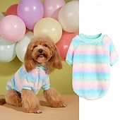 abordables Ropa y Accesorios para Perros-Perros Gatos Sudadera Estilo lindo Casual Invierno Templado Transpirable Suave Lavable Cómodo Exterior Casual Diario Ropa para perros for Bichón Frisé Pomerania Animal doméstico del bebé Mariposa