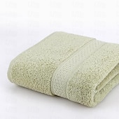 cheap Towel Sets-Large Bath Towel 140x70cm Hotel 100% Cotton Bath Towels Quick Dry, Super Absorbent Light Weight Soft Multi Colors Star Rated Hotel Company Gifts, Textiles