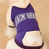 cheap Hoodies-Dog Cat Hoodie Fashion Cute Winter Warm Soft Washable Comfortable Outdoor Sports Dog Clothing for Bichon Frise Poodle Pomeranian Baby Pet Papillon