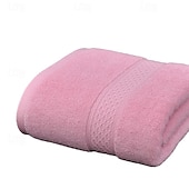 cheap Towel Sets-Large Bath Towel 140x70cm Hotel 100% Cotton Bath Towels Quick Dry, Super Absorbent Light Weight Soft Multi Colors Star Rated Hotel Company Gifts, Textiles