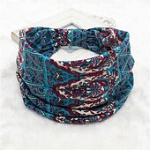tanie Akcesoria do stylizacji włosów-boho opaska na głowę damska szeroka opaska do włosów boho elastyczne sportowe nakrycie głowy opaska do włosów do jogi opaska na głowę treningowa