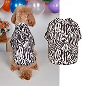 お買い得  クーリングベストとシャツ-犬用 猫用 Tシャツ レトリ／ヴィンテージ カジュアル 冬 高通気性 ソフト 洗濯可 快適 アウトドア カジュアル／普段着 犬服 for ビジョンフリーゼ ポメラニアン 赤ちゃんサイズ パピヨン Small