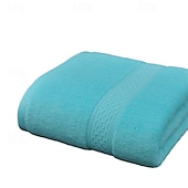 cheap Towel Sets-Large Bath Towel 140x70cm Hotel 100% Cotton Bath Towels Quick Dry, Super Absorbent Light Weight Soft Multi Colors Star Rated Hotel Company Gifts, Textiles