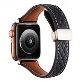 お買い得  Apple Watch Bands-レザーリンク と互換性があります Apple Watch ウォッチバンド 38mm 40mm 41mm 42mm 44mm 45mm 49mm 頑丈 マグネティッククラスプ 贅沢 本革 交換用時計バンド のために iwatch Ultra 2 Series 9 8 7 SE 6 5 4 3 2 1