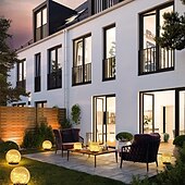 levne Zahradní osvětlení-solární lední hokej pohřbená lampa trávník vložená lampa venkovní nádvoří zahrada krok atmosféra dekorace led crack lampa