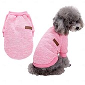 abordables Vêtements &amp; accessoires-Chien Chat Sweat-shirt Le style mignon Décontractées Hiver Respirable Doux Lavable Confortable Extérieur Casual Quotidien Vêtements pour chiens for Bichon Frisé Loulou de Poméranie Bébé Animal
