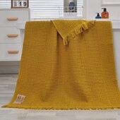 baratos Conjuntos de toalhas-Toalha de banho waffle de tamanho grande, 180x90cm, hotel 100% algodão, toalhas de banho de secagem rápida, super absorvente, leve, macia, multi cores