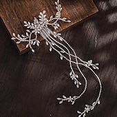 ieftine Cordeluțe-Banderolele Ornamente de Cap Accesoriu de Păr Aliaj Nuntă de Mireasă Cu Piatră Semiprețioasă Flori Diadema Articole Pentru Cap