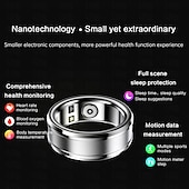 זול צמידים חכמים-r3 smart watch smart band כושר צמיד בלוטות&#039; ניטור טמפרטורה מד צעדים גשש שינה תואם אנדרואיד ios נשים גברים צעד גשש ip68 18.1 מ&quot;מ 19.8 מ&quot;מ 20.6 מ&quot;מ קוטר פנימי טבעת