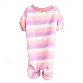 preiswerte Overall-Hund Katze Overall Niedlich Lässig Winter Atmungsaktiv Weich Waschbar Bequem Outdoor Alltagstauglich Hundebekleidung for Bichon Frise Zwergspitz Baby Haustier Papillon Klein