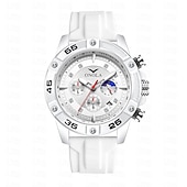 levne Quartz hodinky-ONOLA Pánské Křemenné Hodinky Sportovní Móda Volnočasové Náramkové Hodinky Svítící Kalendář Voděodolné Dekorační Silikonové Hodinky