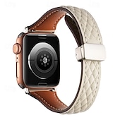 お買い得  Apple Watch Bands-レザーリンク と互換性があります Apple Watch ウォッチバンド 38mm 40mm 41mm 42mm 44mm 45mm 49mm 頑丈 マグネティッククラスプ 贅沢 本革 交換用時計バンド のために iwatch Ultra 2 Series 9 8 7 SE 6 5 4 3 2 1