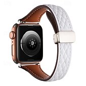 お買い得  Apple Watch Bands-レザーリンク と互換性があります Apple Watch ウォッチバンド 38mm 40mm 41mm 42mm 44mm 45mm 49mm 頑丈 マグネティッククラスプ 贅沢 本革 交換用時計バンド のために iwatch Ultra 2 Series 9 8 7 SE 6 5 4 3 2 1