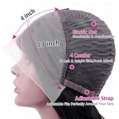 voordelige Pruiken van echt haar, met kanten voorzijde-kant voorpruik kort krullend bob pruik lace front bob pruiken voor zwarte vrouwen grote krullend dame zijdeel pruiken menselijk haar body wave pruik voor vrouwen zwart