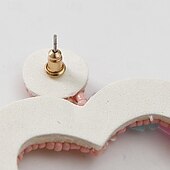 preiswerte Zubehör und mehr-Ohrring Ohrringe Retro Vintage Böhmische Boho Kunststoff Für Cosplay Damen Modeschmuck Modeschmuck