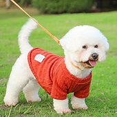 economico Maglioni-Cane Gatto Maglione Moda Carino Inverno Caldo Morbido Lavabile Confortevole All&#039;aperto Sportivo Abbigliamento per Cani for Bichon Frisé Barboncino Volpino di Pomerania Cucciolo Papillon