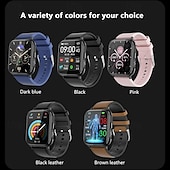 economico Smartwatch-tk10 ecgppg smart watch non invasivo glicemia frequenza cardiaca pressione sanguigna ossigeno nel sangue monitoraggio del sonno smartwatch