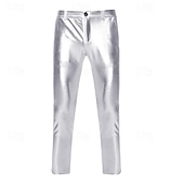 cheap Outfits-Disco 1980s Pants Suits &amp; Blazers Lapel Collar Blazer Disco Sequins Normal Men&#039;s Halloween Masquerade Party Club Pride Parade Adults&#039; Coat Pants